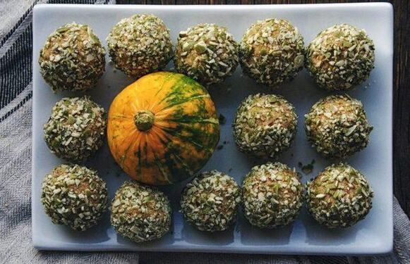 Pumpkin seed honey balls for prostatitis