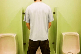 Difficulties in the urine