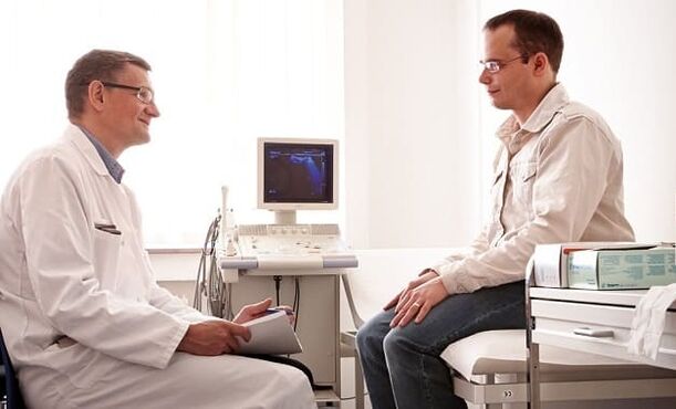 Doctor and sick